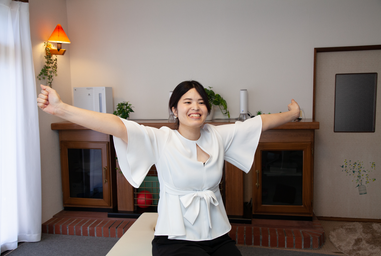 女性の立位姿勢