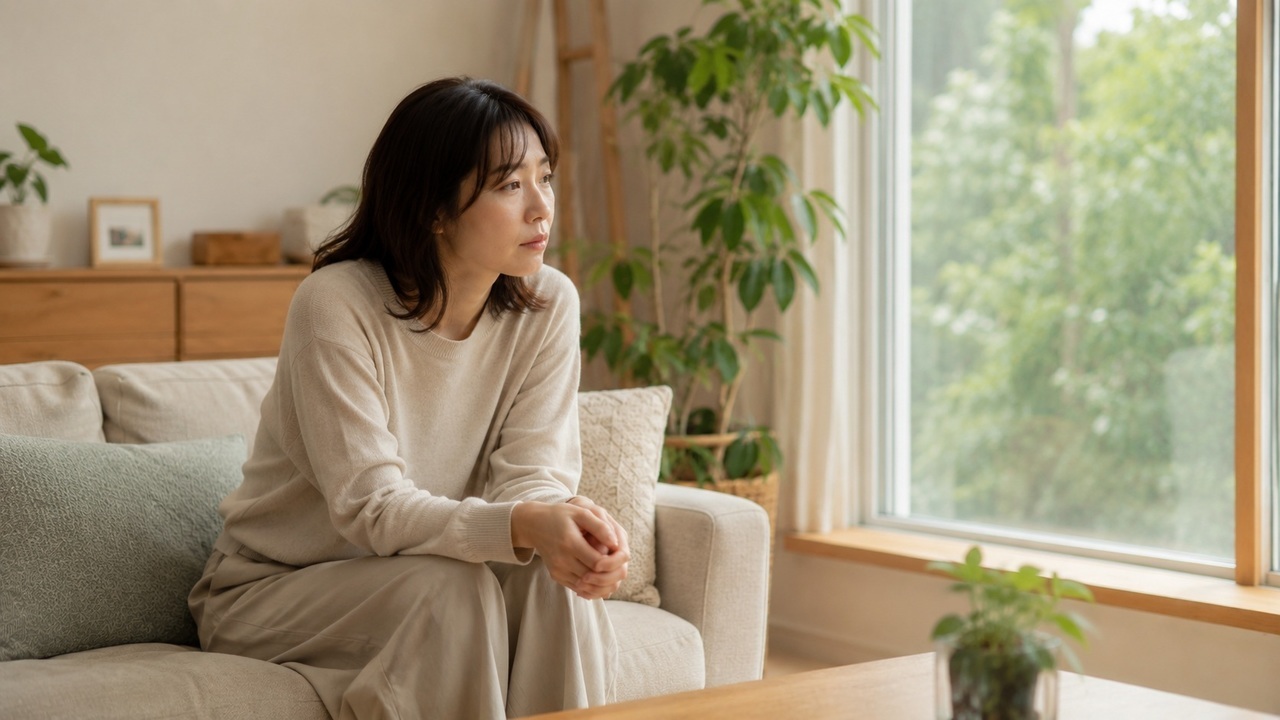 自律神経失調症の女性